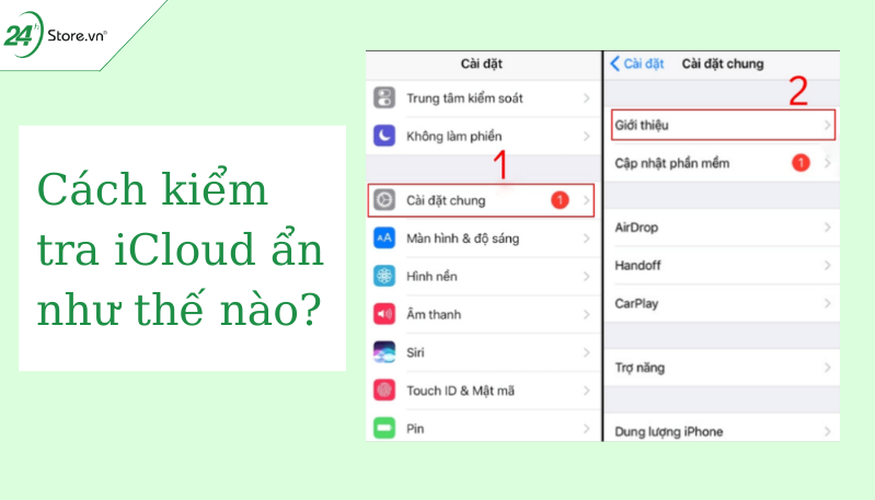 Cách kiểm tra iCloud ẩn như thế nào