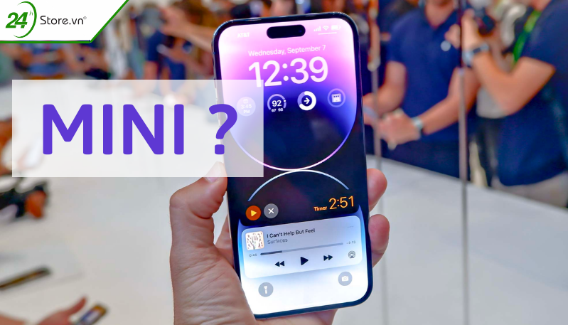 Tại sao Apple không sản xuất dòng iPhone 14 mini