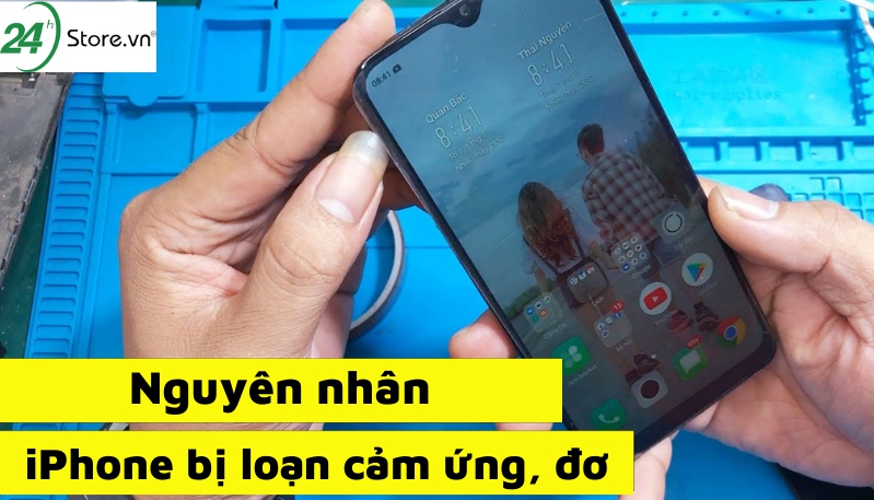 Nguyên nhân iPhone bị loạn cảm ứng
