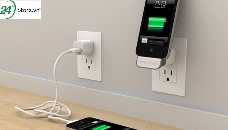 Sạc iPhone bằng nguồn điện ổn định