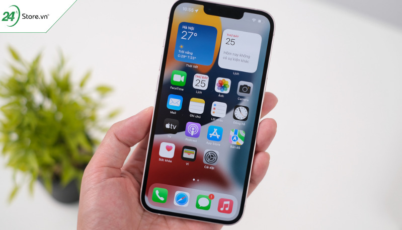Độ phân giải cao lên đến 120Hz của iPhone 13