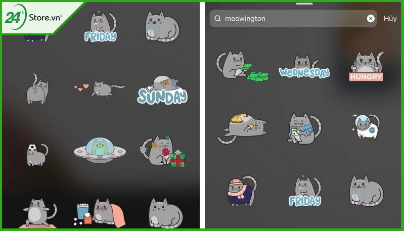 Sticker động vật dễ thương