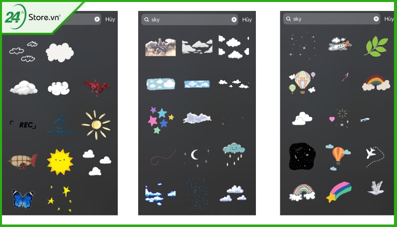 Sticker Instagram sky