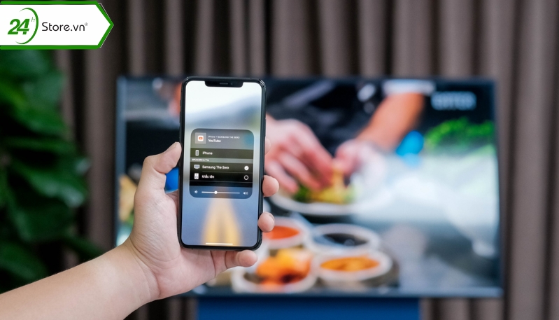 Sử dụng tính năng Screen Mirroring trên iPhone