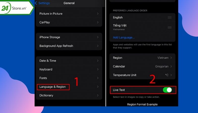 Hướng dẫn scan trên iPhone bằng tính năng Live Text