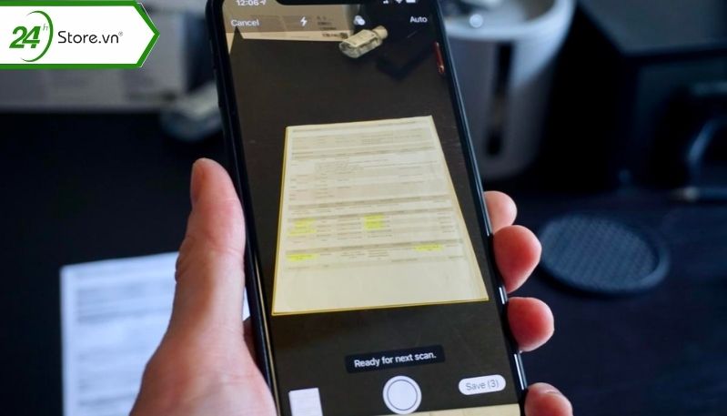Phần mềm scan Genius Scan trên điện thoại