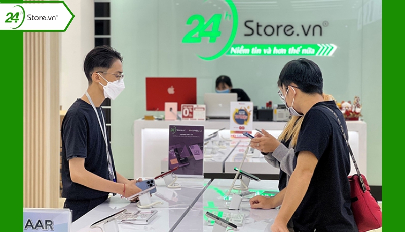 Tư vấn mua bán iPhone 14 và 14 Pro Max trực tiếp tại cửa hàng 24hStore