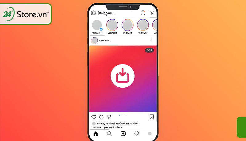 Cách tải ảnh Instagram về điện thoại Android và iOS