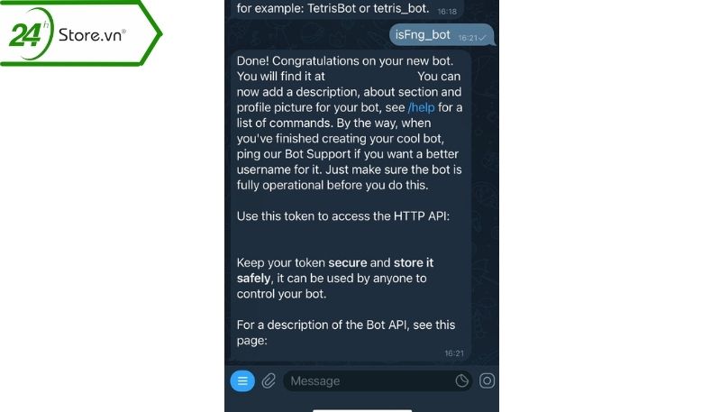 Đợi xác nhận và sử dụng Bot Telegram Đợi xác nhận và sử dụng Bot Telegram