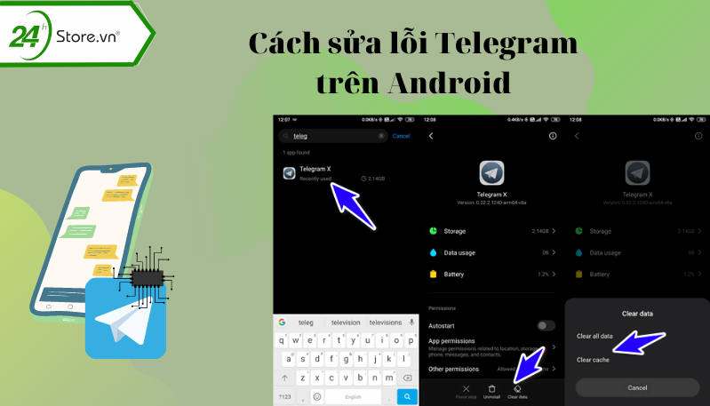 Cách sửa lỗi Telegram không kết nối trên thiết bị Android Cách sửa lỗi Telegram không kết nối trên thiết bị Android