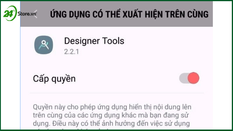 Cấp quyền truy cập cho designer tool