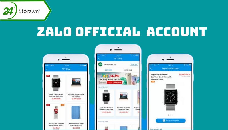 Các loại tài khoản Zalo OA
