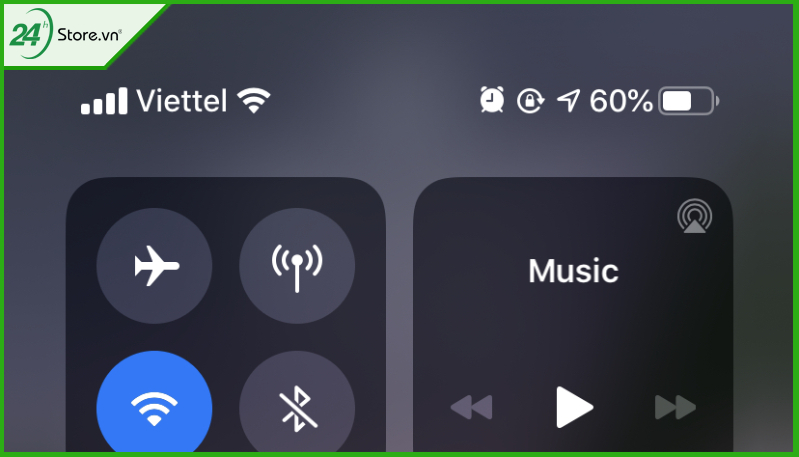 Cách kiểm tra phần trăm pin trên điện thoại iPhone 14 Pro
