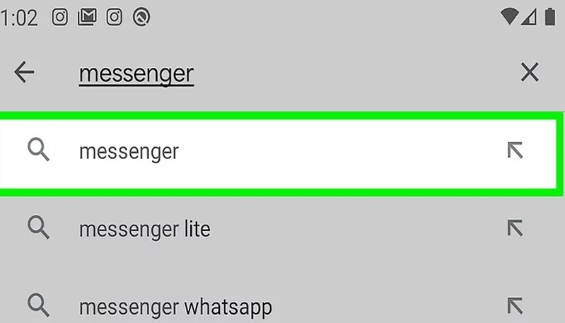 Cài đặt lại Facebook Messenger
