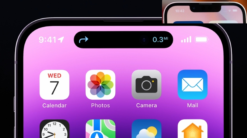 Màn hình có nhiều điểm khác biệt khi so sánh iPhone 14 Pro và 13 Pro