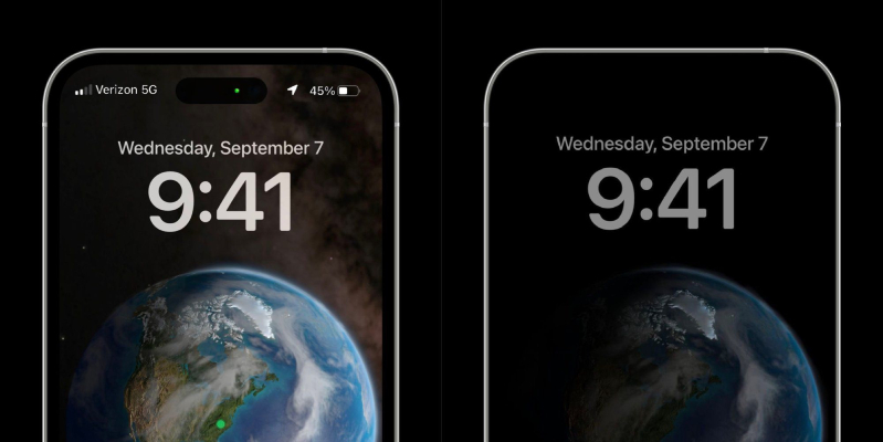 Tính năng Always-On Display trên iPhone 14 Pro