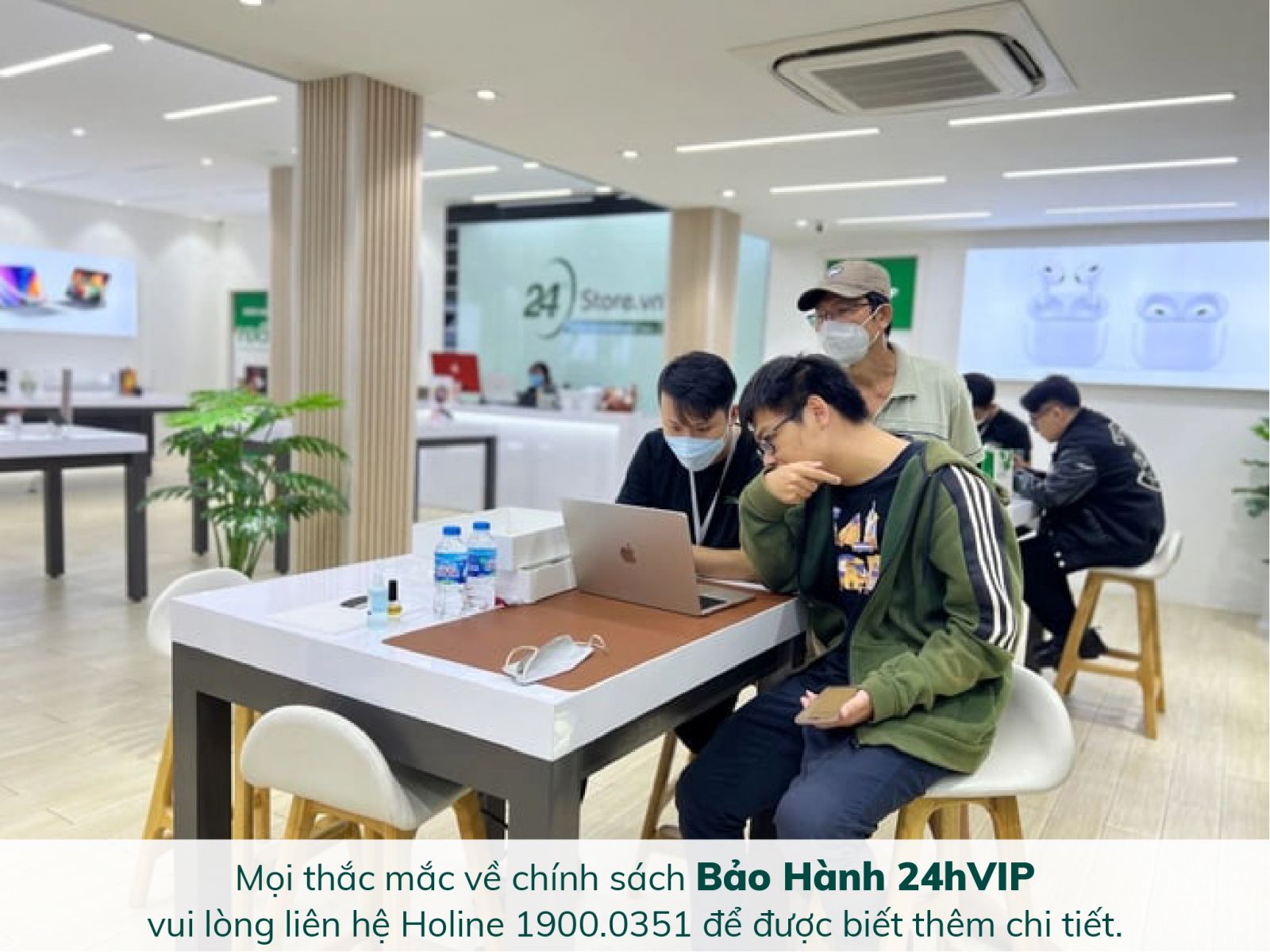 Bảo hành 24hVIP