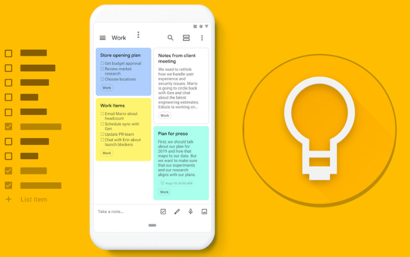 Google Keep là gì?