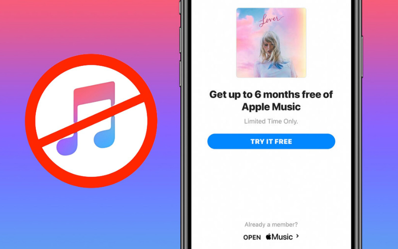 Mất quyền truy cập bài hát Apple Music 