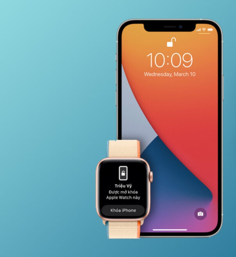 kích hoạt mở khóa iPhone bằng Apple Watch 