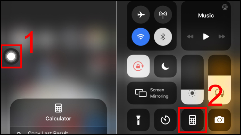 Mẹo mở máy tính trên iPhone bị ẩn