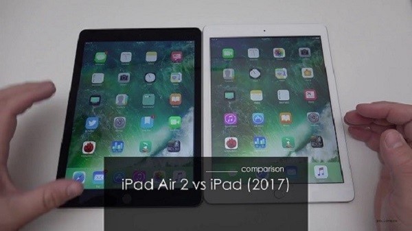 iPad Air 2 và iPad 2017 iPad Air 2 và iPad 2017
