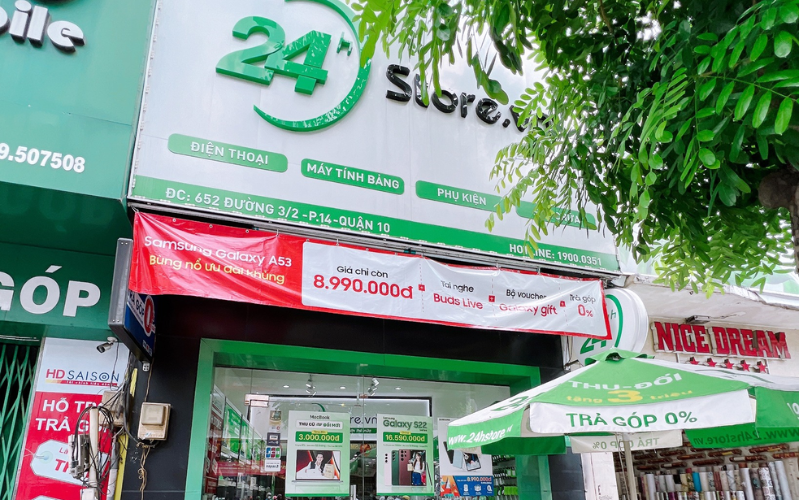 Cửa hàng 24hStore 