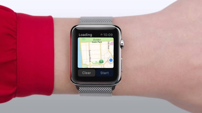  xem bản đồ trên Apple Watch