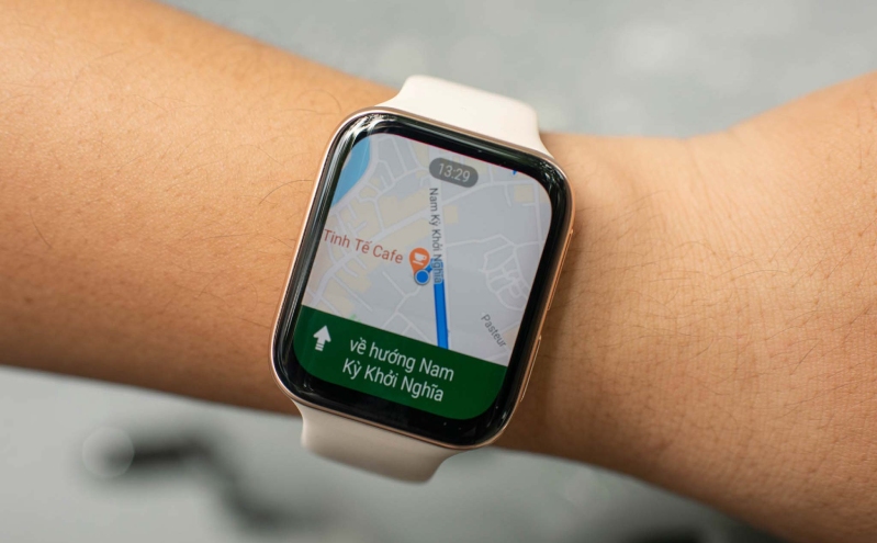  xem bản đồ trên Apple Watch