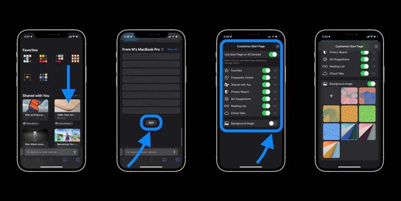 safari tren ios 15