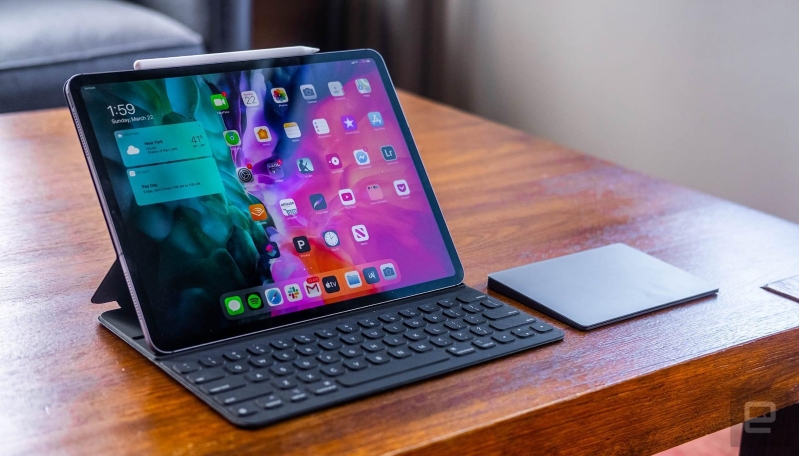 Smart Keyboard Folio iPad Pro 2020 12.9 inch thay thế máy tính xách tay