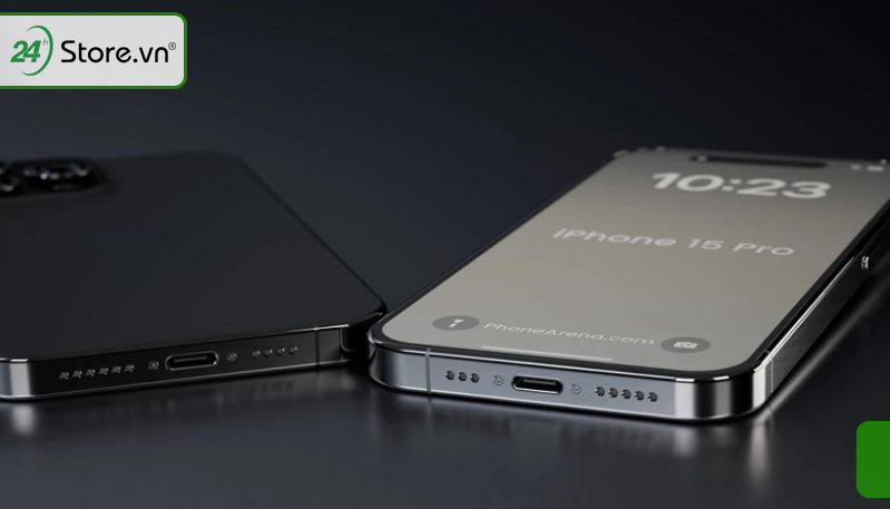 so sánh cổng sạc iphone 14 pro và 15 pro