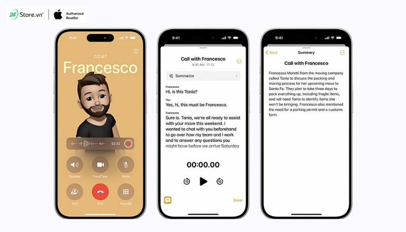 Ai trên iPhone 16 có gì mới - Tối ưu hệ thống âm thanh với AI