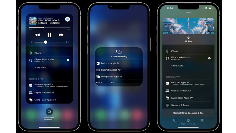 lam sao de airplay tu iphone sang may mac