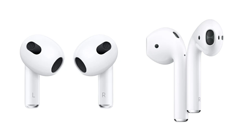 Sự khác nhau giữa AirPods 3 và AirPods 2