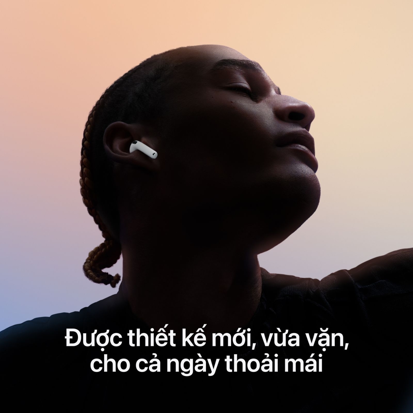 apple airpods 4 chống ồn chủ động chính hãng