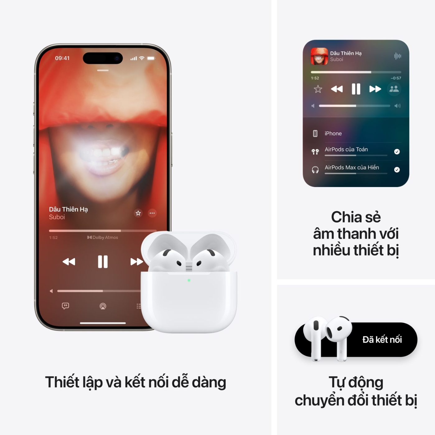 tai nghe airpods 4 chống ồn chủ động trả góp 0đ