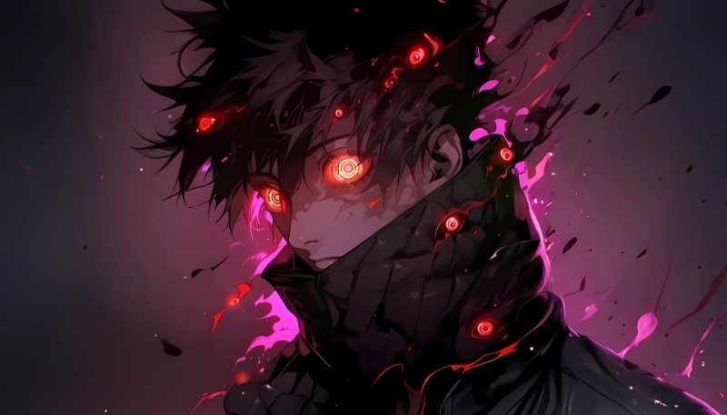 Ảnh ác quỷ anime 3D siêu nét