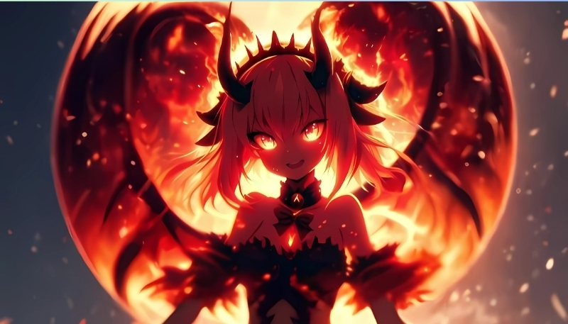 Ảnh nửa thiên thần nửa ác quỷ anime 256