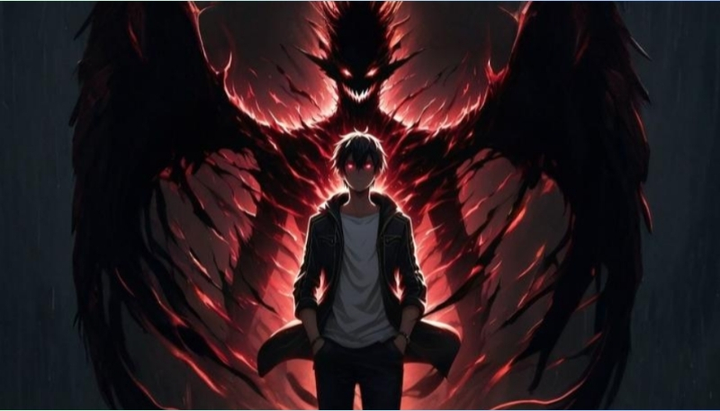 Hình đại diện ác quỷ anime màu kinh dị