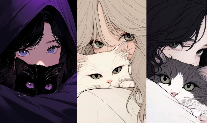 ảnh bìa facebook anime dễ thương
