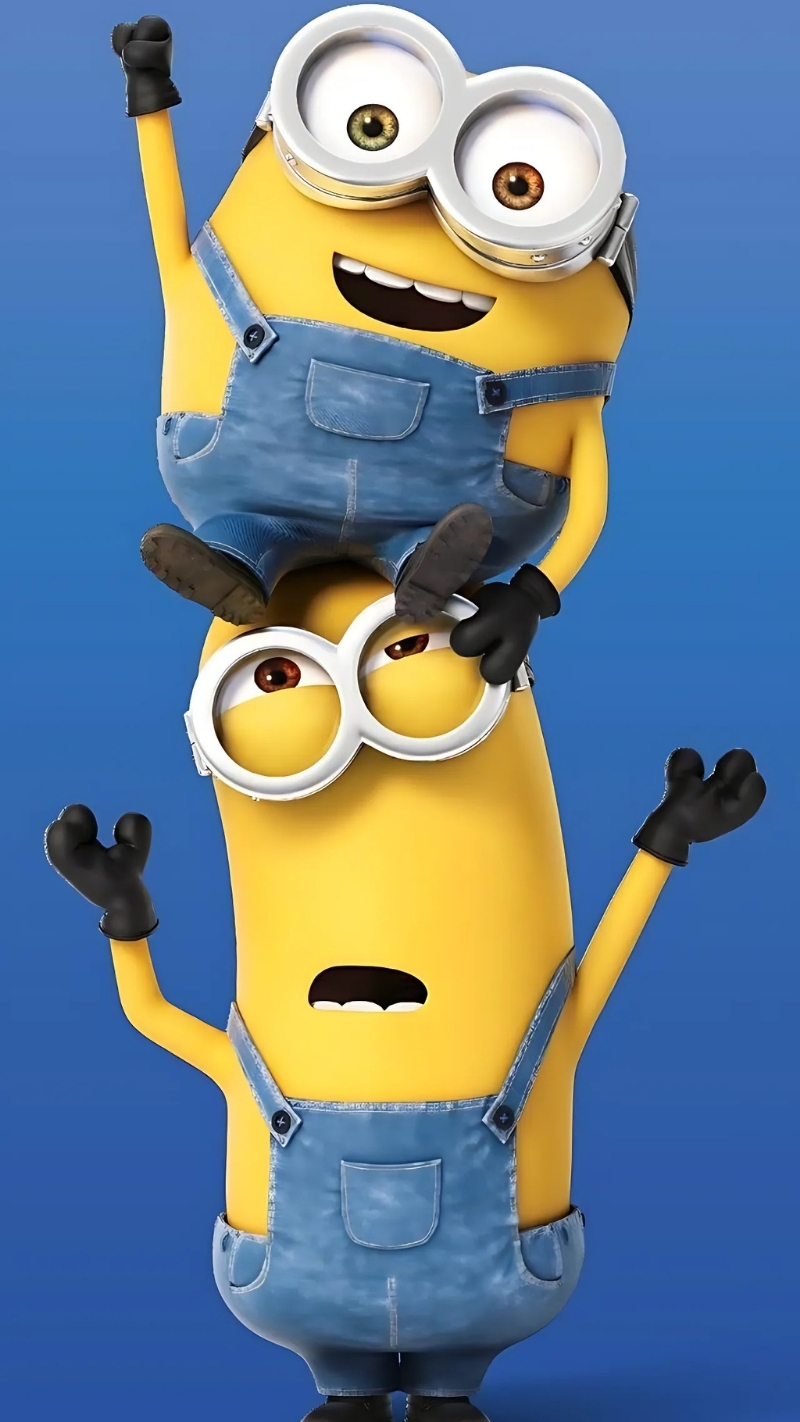 hinh minion mark cuc cute