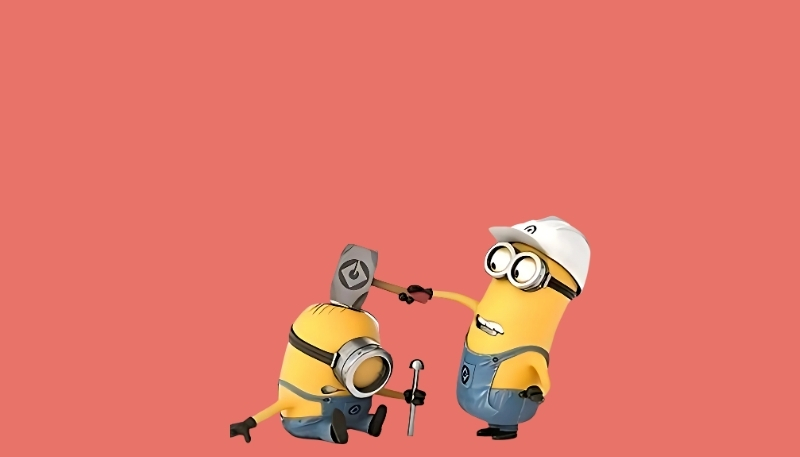 hinh minion mark cute