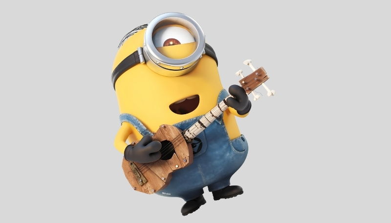 hinh minion stuart hai huoc