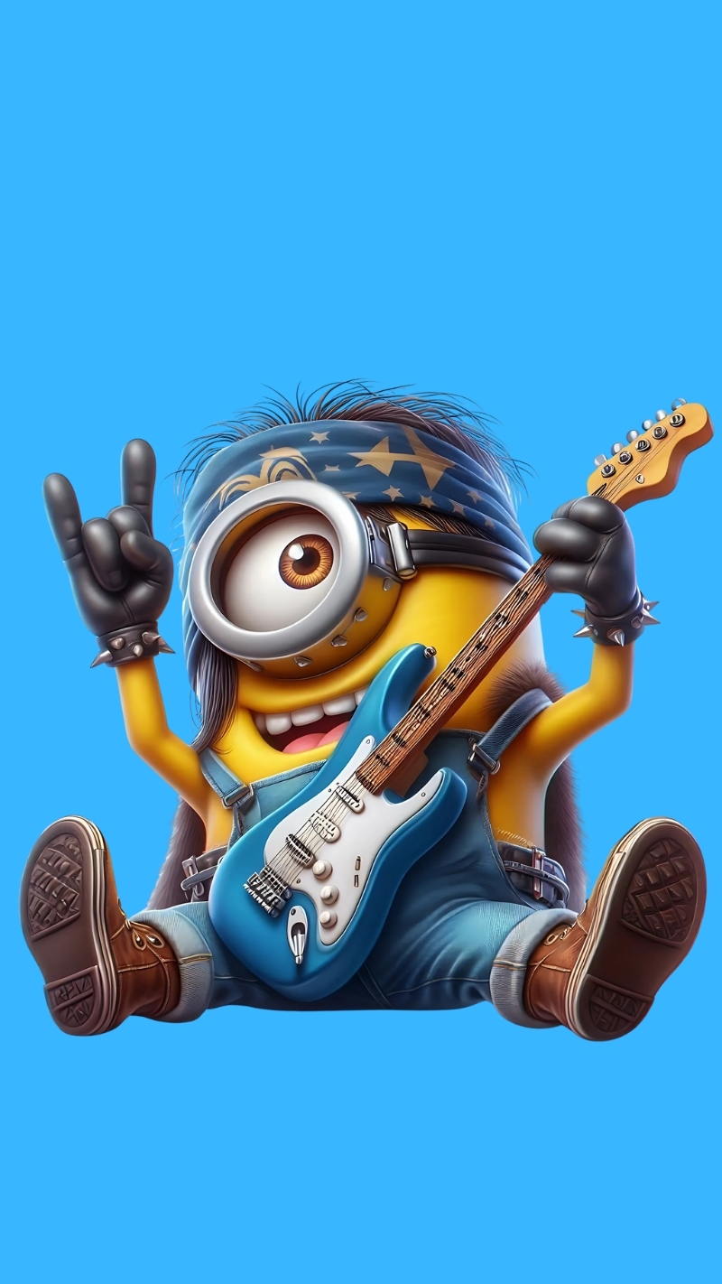 hinh minion stuart nghich ngom