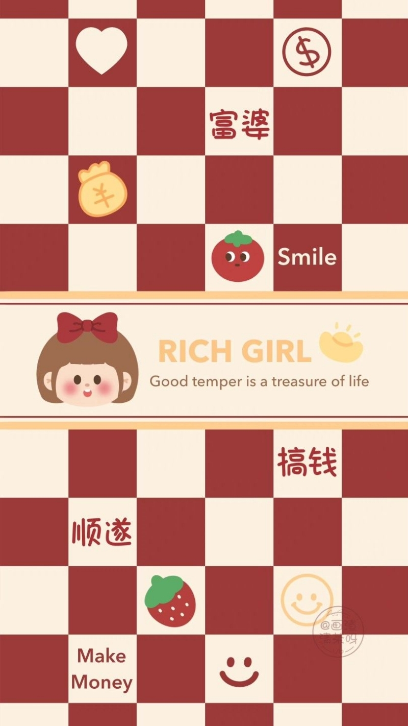 hình ảnh nền caro đỏ may mắn