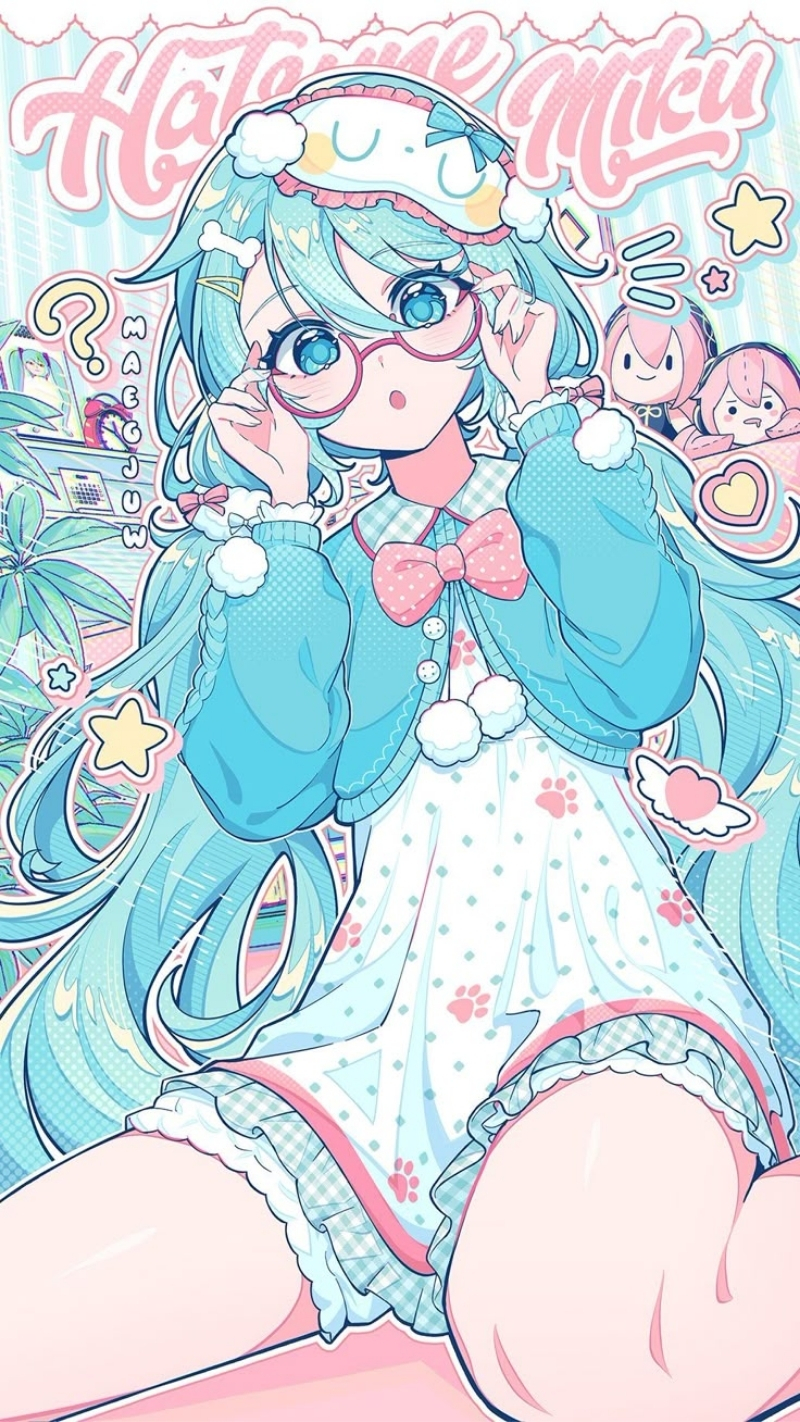 ảnh nền cute điện thoại hoạt hình