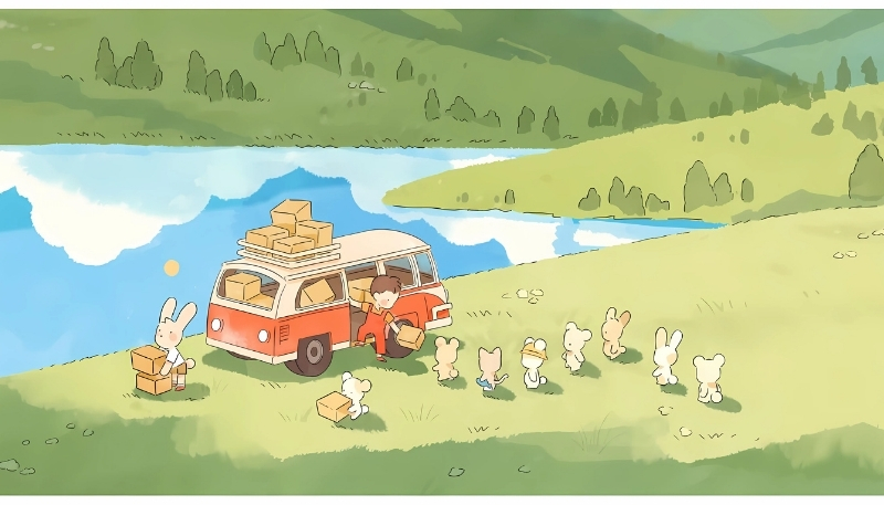ảnh nền cute du lịch