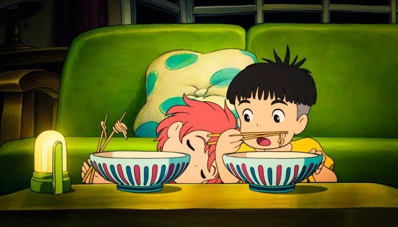 ảnh nền cute Ponyo