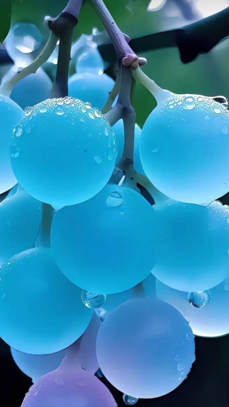 ảnh nền điện thoại trái cây nho xanh ngọc bích